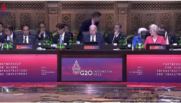 Presiden Jokowi Buka KTT G20, Mengajak kepada Semua yang Hadir Mengakhiri Perang