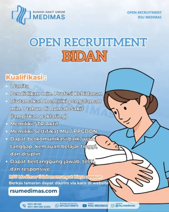 Lowongan kerja RSU Medimas Cirebon